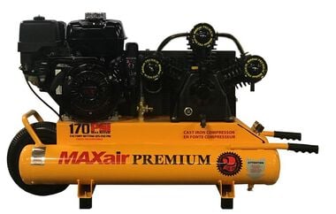 MAXair 10 Gallon Twin Tank Air Compressor