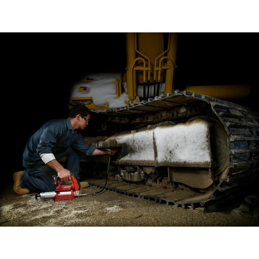 Milwaukee M12 Cordless Lithium Ion Grease Gun Tool Only 2446 20 - Image 5