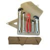 Pipe Vise TR1 Tool Roll Kit with Slim Pipe Wrench and Slim Jaw Plier Tools, small image number 2