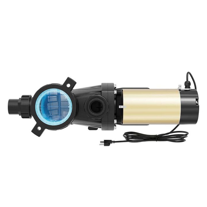 K2 Pumps 1 HP 2 Speed 115V Pool Pump with Cord & Plug, large image number 3