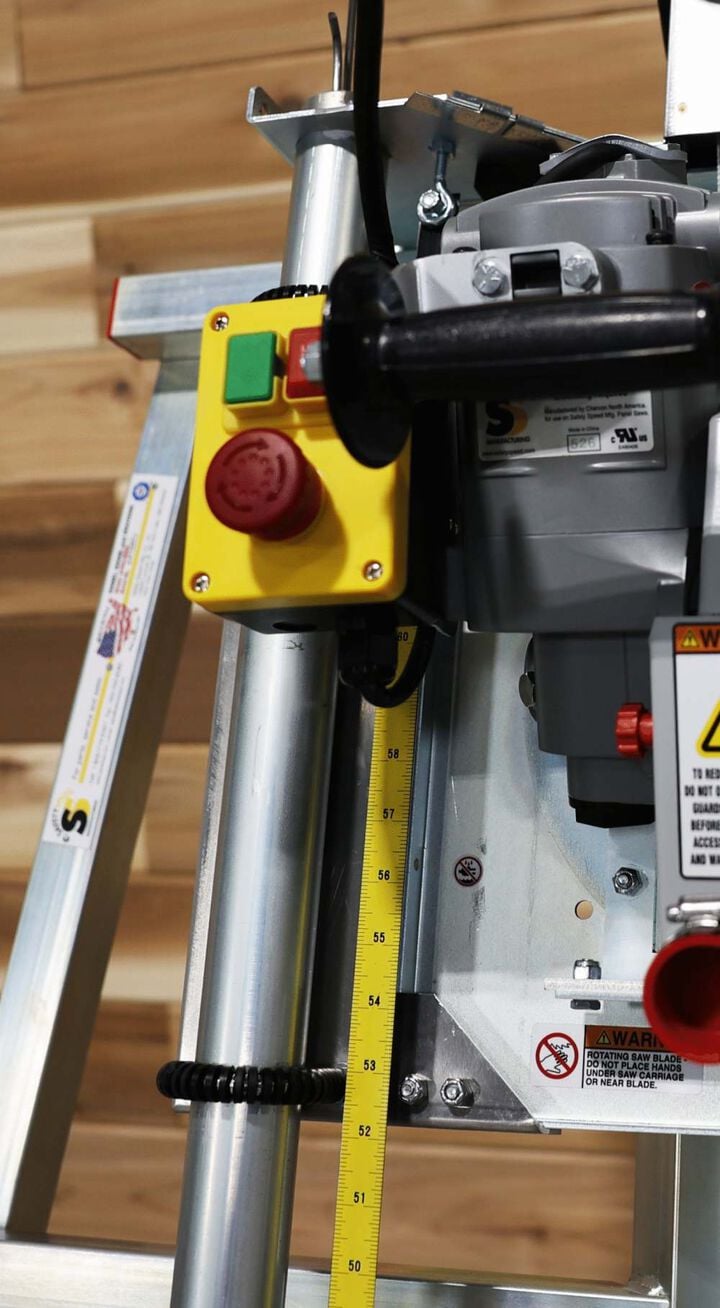 Safety Speed Mfg 50 Inch 120V 3HP Portable Vertical Panel Saw, large image number 5