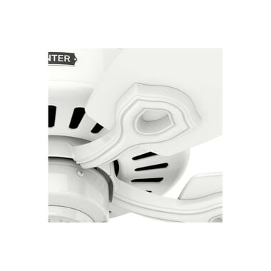 Hunter Fan Builder Elite Ceiling Fan 52in Indoor Snow White, large image number 3