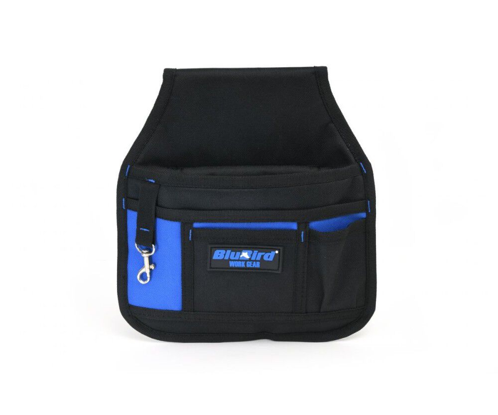 BluBird Work Gear Black Polyester Belt Pocket Tool Pouch, 4 Pockets – BBTB10