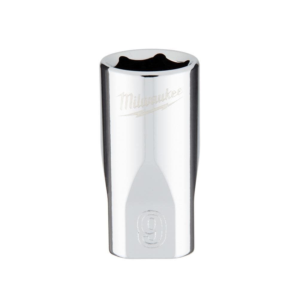 Milwaukee 1/4 in. Drive 9mm Metric 6-Point Socket, large image number 1