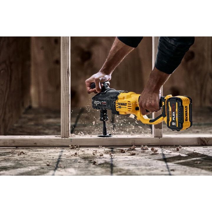 DEWALT FLEXVOLT Advantage 20V MAX 7/16in Quick Change Stud & Joist Drill (Bare Tool), large image number 11