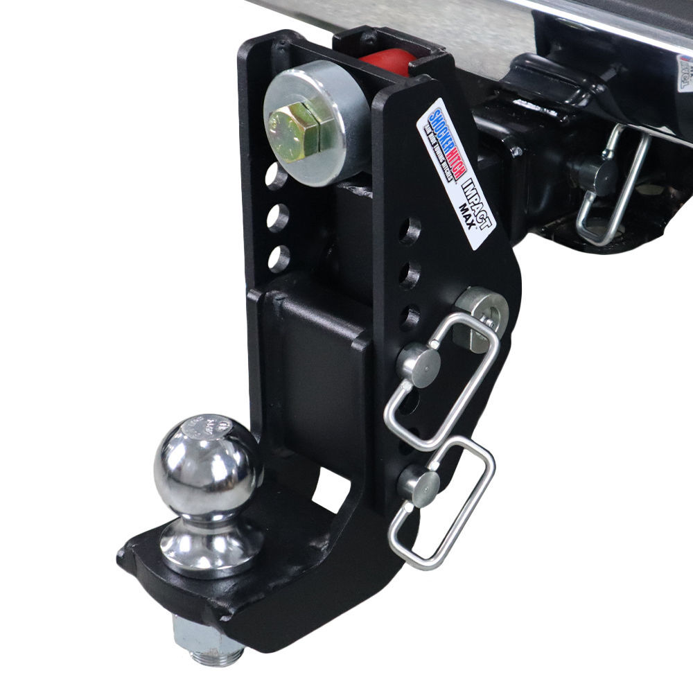 Shocker Hitch 20K Impact Max 2.5 Inch Cushion Hitch & Drop Ball Mount 2-5/16 Inch Hitch Ball, large image number 2