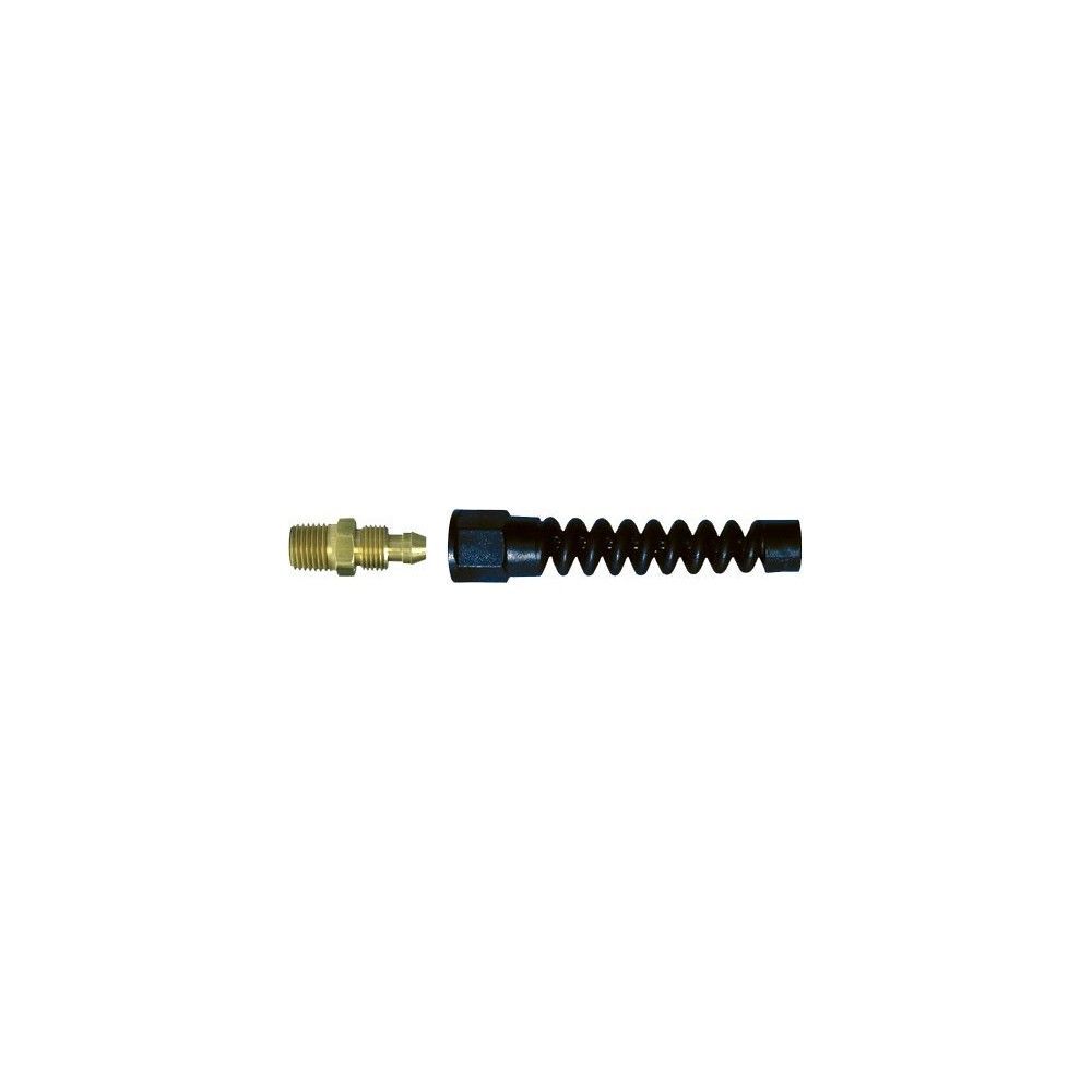 Coilhose 50 Ft. Straight Hose, 1/4 Inch MPT, Blue, large image number 4