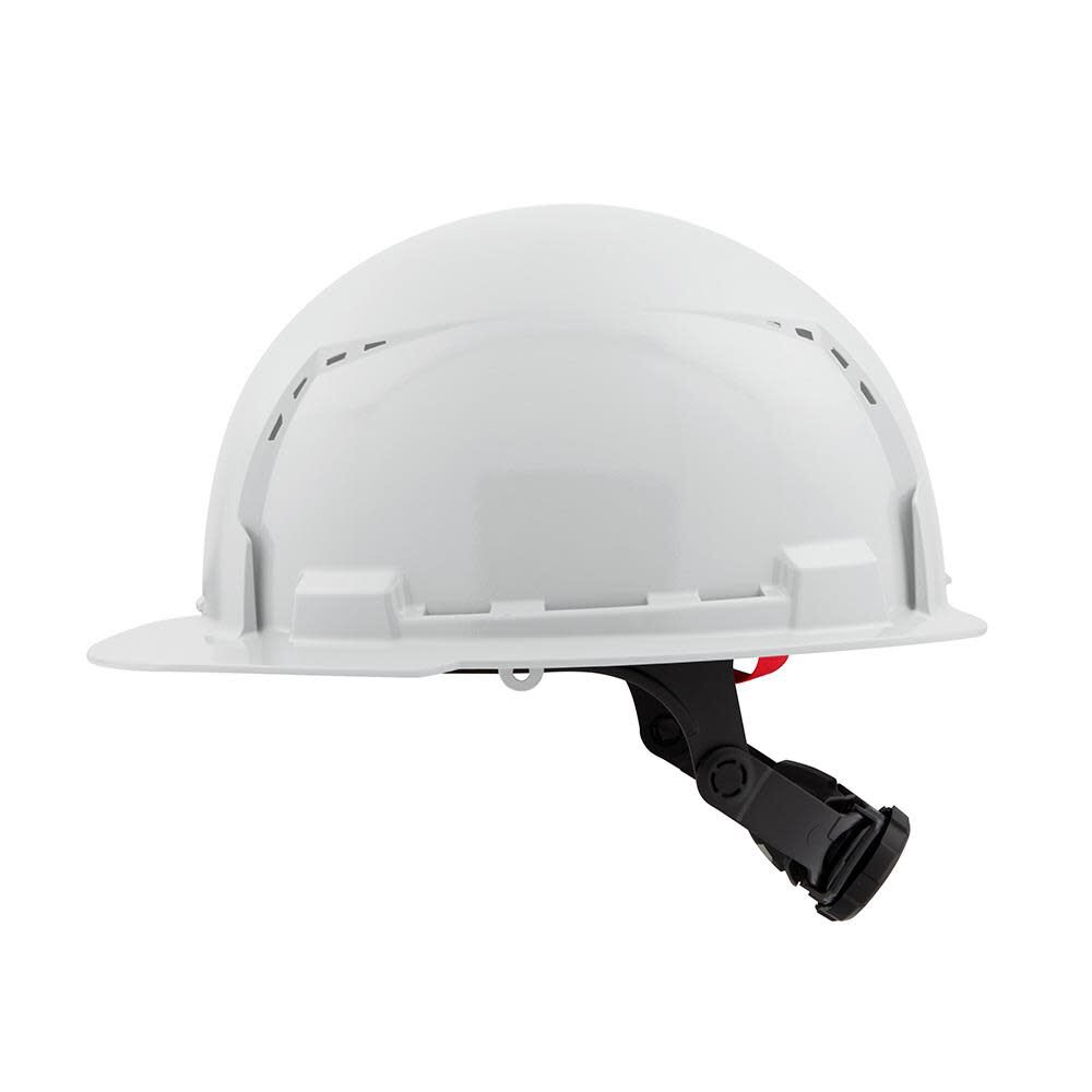 Milwaukee Black Front Brim Vented Hard Hat with 6pt Ratcheting Suspension Type 1 Class C & BOLT USB Cooling Fan Bundle, large image number 13