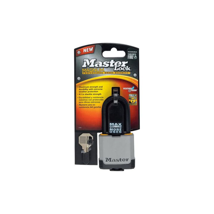 Master Lock Padlock 2 1/8in Laminated Steel Keyed Alike 2pk, large image number 1