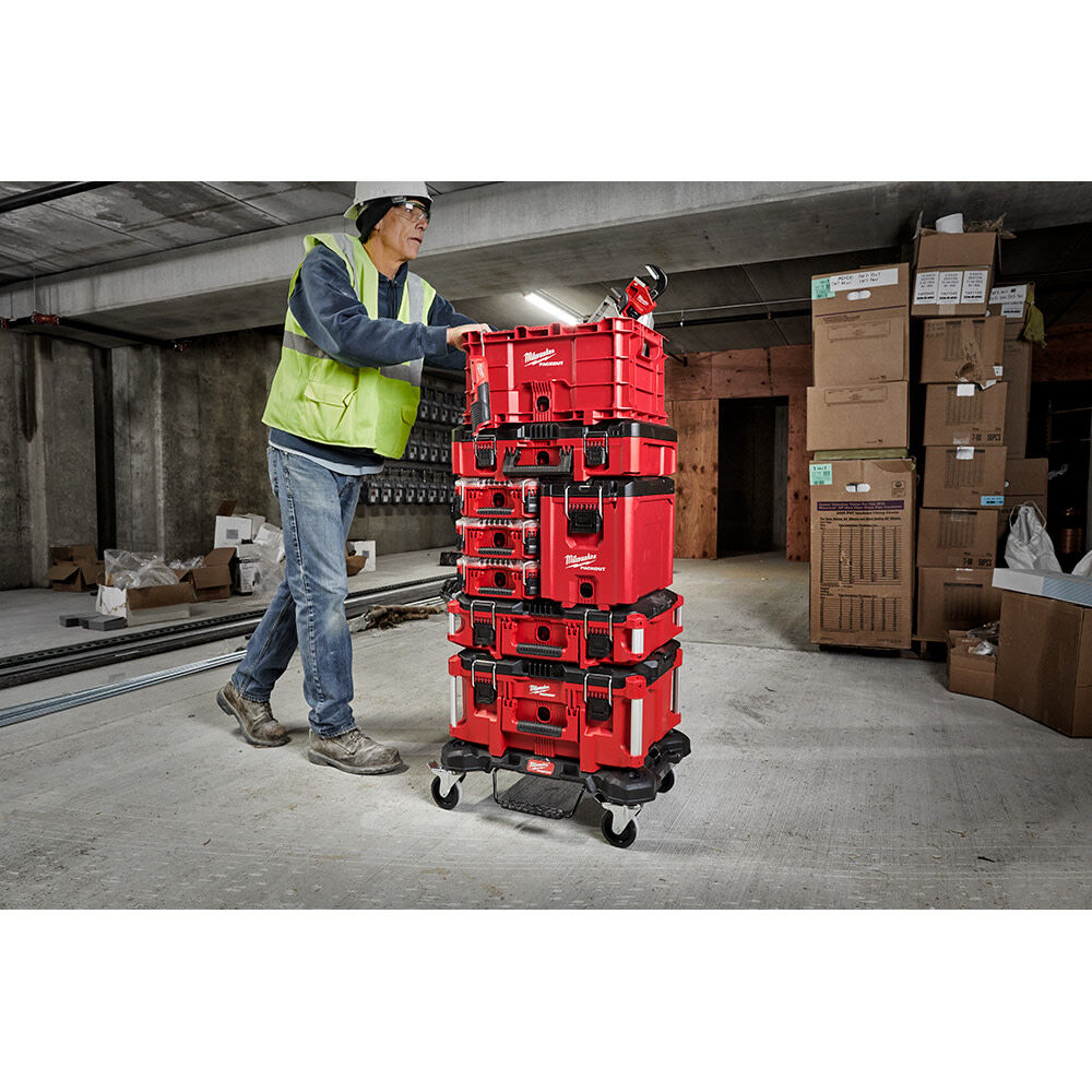 Milwaukee PACKOUT 16Qt Cooler Compact Tool Box Bundle 48 22 8460