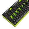 GripEdge Tools Rounding Prevention Technology 1/4 Inch Drive SAE Deep Socket Extractor Set 9 Pieces, small image number 4