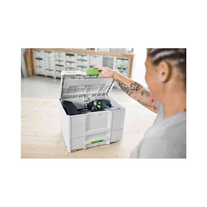 Festool SYS3-COMBI M 337 20 kg 396 mm x 296 mm x 330 mm Height Systainer, large image number 4