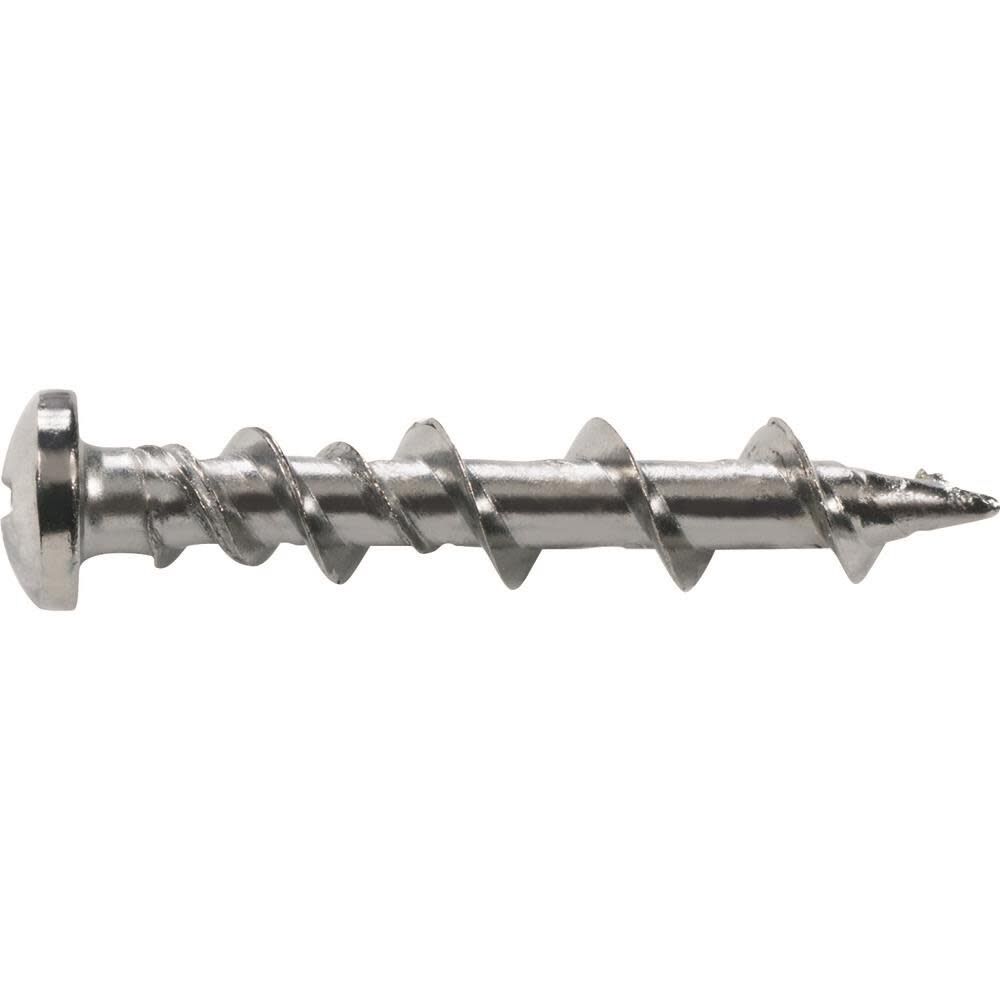 DEWALT Wall-Dog 1-1/4 Inch White Pan Head Self-Drilling Wall Anchor 100 Pieces, large image number 1