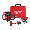 Milwaukee Promotional M18 Red Exterior Rotary Laser Level Kit with Receiver, small image number 1