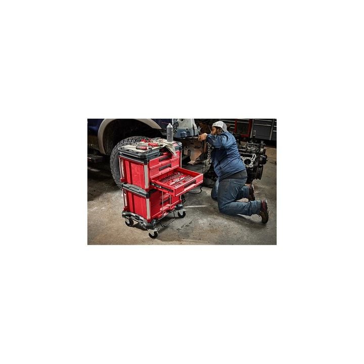 Milwaukee M18 Wrench Kit, 31-Piece Socket Set , 2-Drawer Tool Box Bundle, large image number 12