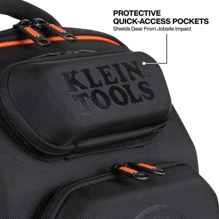 Klein Tools MODbox Hardshell Tool Backpack with 40 Pockets, large image number 2