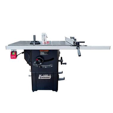 Maksiwa International 10 in Blade Diameter 220 2.5HP 1 Phase Cabinet Table Saw