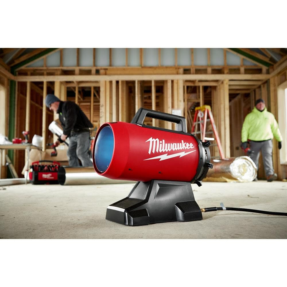 Milwaukee M18 Propane Heater Forced Air 70000 BTU (Bare Tool) 0801-20 from  Milwaukee - Acme Tools
