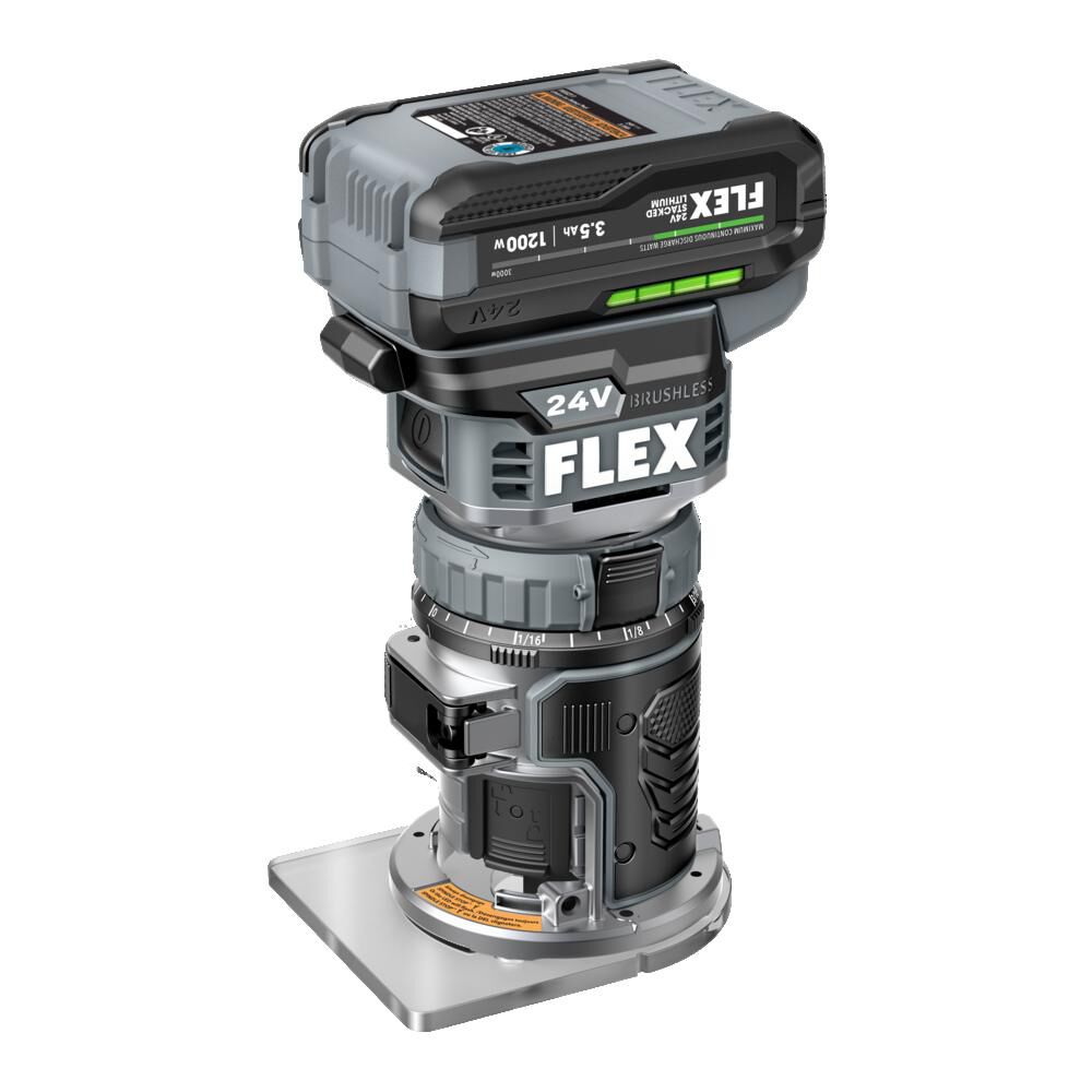 FLEX 24V Trim Router Stacked Lithium Kit, large image number 3