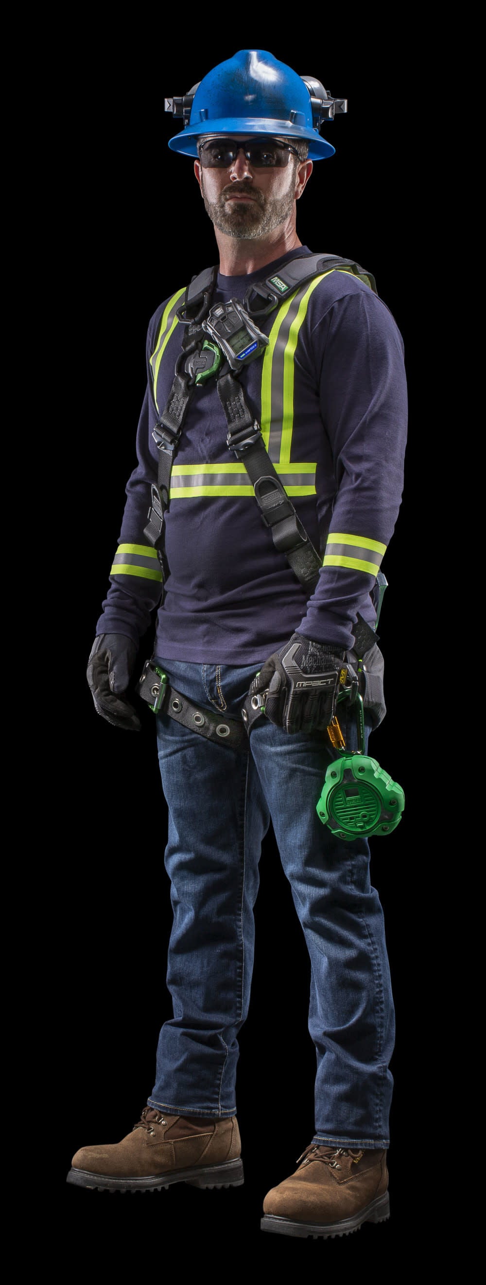 MSA Safety Works ALTAIR 4XR Multigas Detector, (LEL, O2, H2S & CO), Glow-in-the-Dark Case, North American Charger, large image number 2