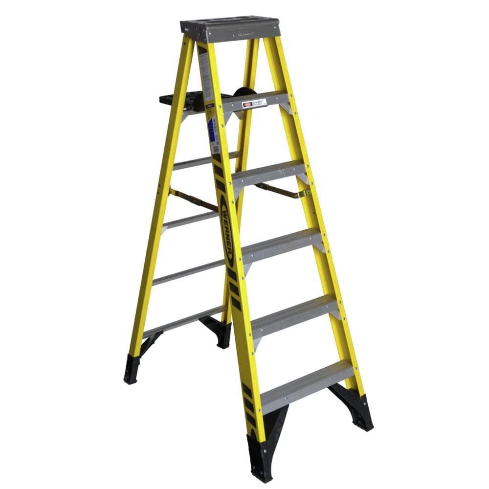 Werner 6 Ft. Type IAA Fiberglass Step Ladder - 7306S