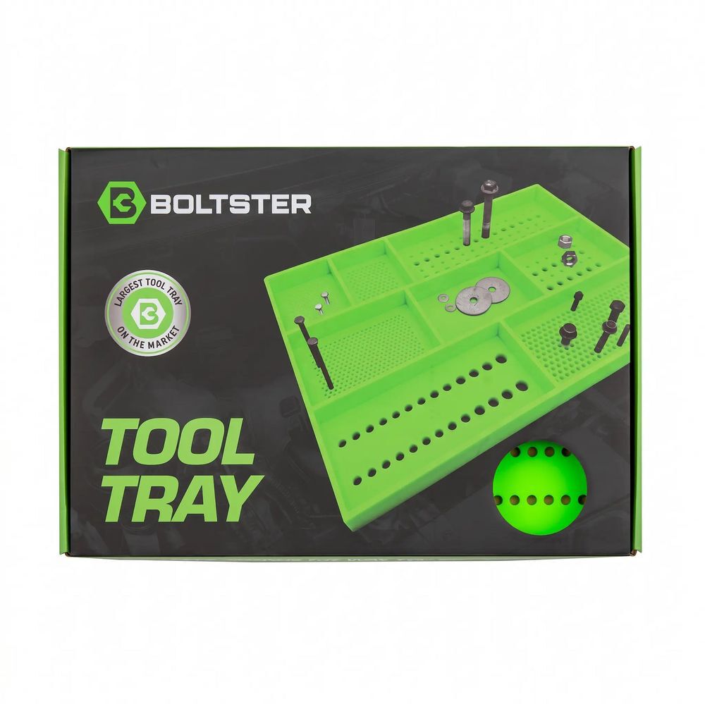 Boltster Top Box XL Fastener Organizing Tool Tray Green, large image number 3