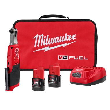 Milwaukee M12 FUEL 3/8inch High Speed Ratchet Kit, large image number 0