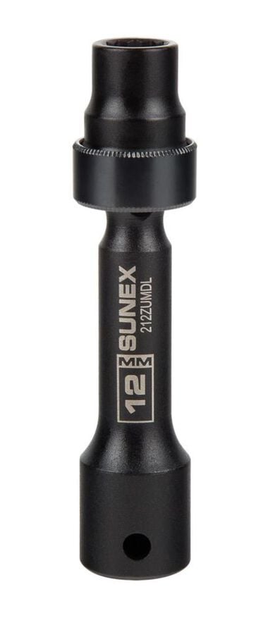 Sunex 12 mm 1/2 In. Drive 12 Pt. Driveline Impact Socket, large image number 1