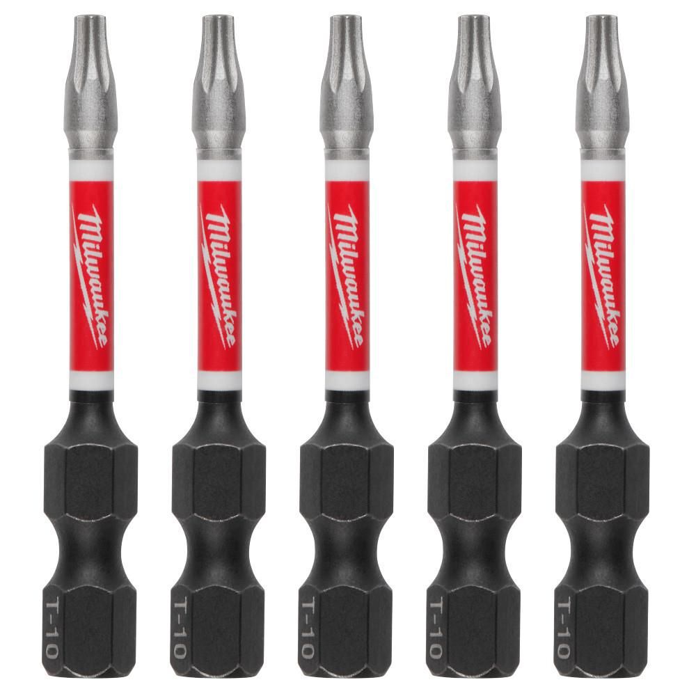 Milwaukee SHOCKWAVE 2 in. T10 Impact Driver Bits 5PK, large image number 9