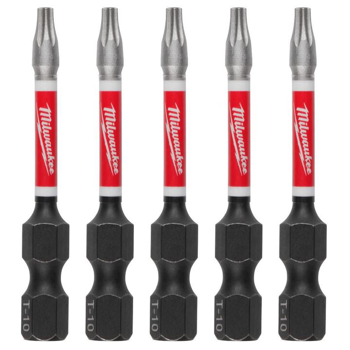 Milwaukee SHOCKWAVE 2 in. T10 Impact Driver Bits 5PK, large image number 8