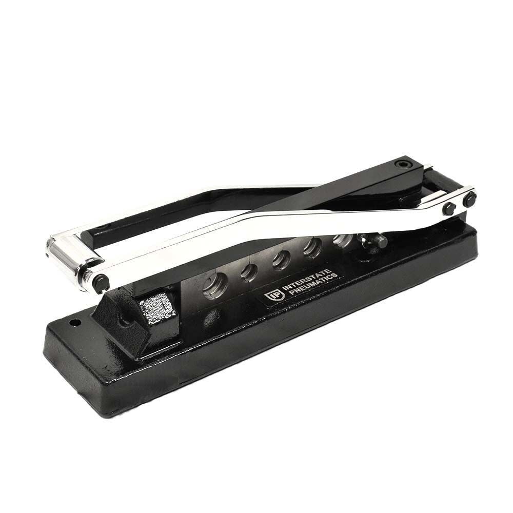Interstate Pneumatics Heavy Duty Standard Hose Crimper with 5 Dies – H8