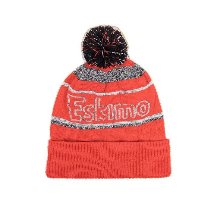 Eskimo Reflective POM Hat, Red
