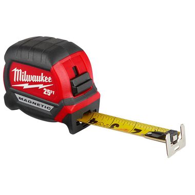 Milwaukee 25' Compact Wide Blade Magnetic Tape Measure 2-Pack, large image number 3