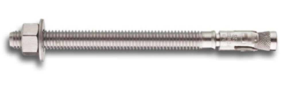 DEWALT 5/8 In. x 6 In. Power-Stud+ Stainless Steel Wedge Expansion Anchor - 25 Anchors, large image number 1