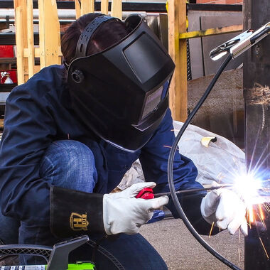 Forney Industries Easy Weld Series Black Matte ADF Welding Helmet, large image number 6