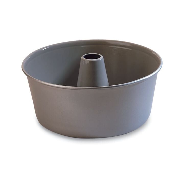 Nordic Ware 9 Inch x 9 Inch Round ProForm Angel Food and Pound Cake Pan Gray