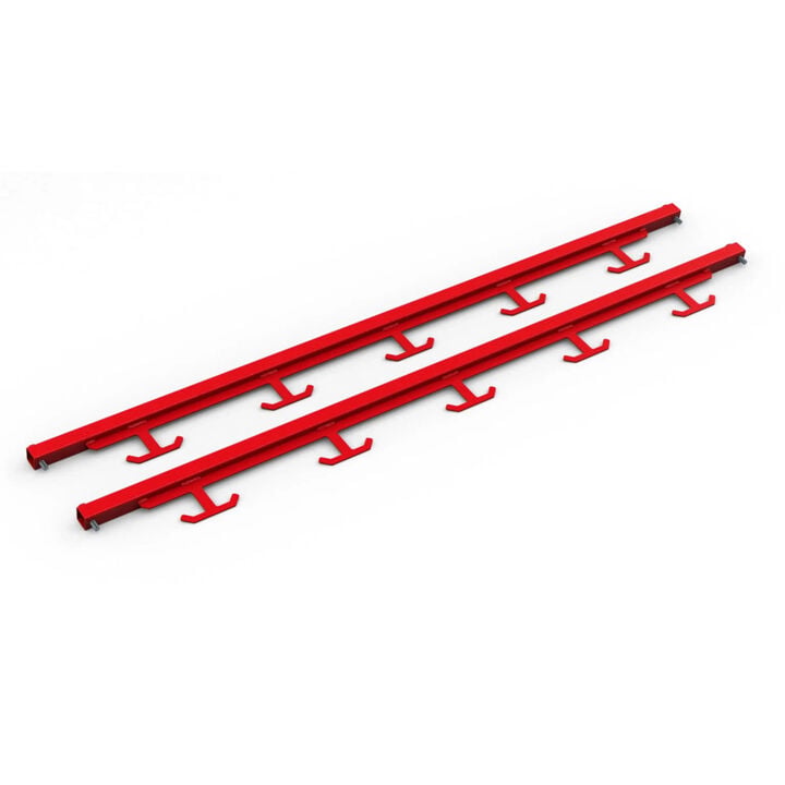 Armorgard Powder Coated Steel SiteBoss Hook Kit, Traffic Red , large image number 1