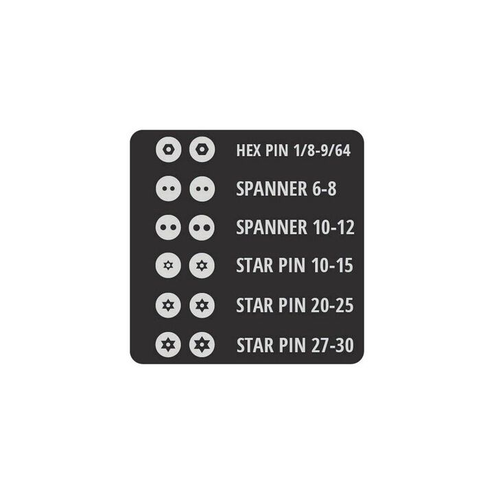 Megapro Tamperproof Ratcheting 13-In-1 Multi-Bit Screwdriver, large image number 4