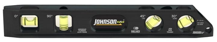 Johnson Level 9 In. Magnetic Billet Torpedo Level