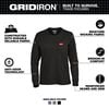 Milwaukee Women's GRIDIRON Pocket T-Shirt - Long Sleeve, small image number 2