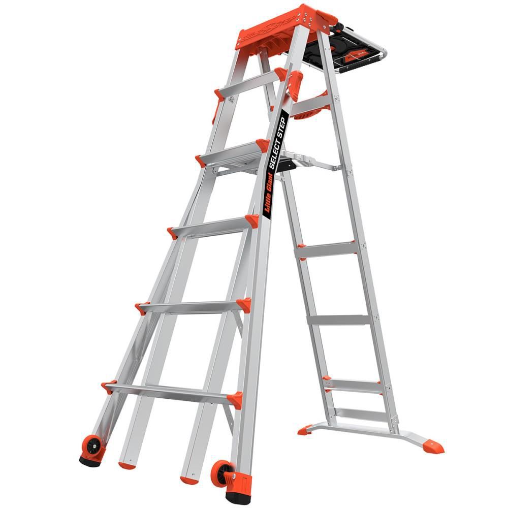 Little Giant Safety Select Step M6 Aluminum Type 1AA Step Ladder, large image number 2