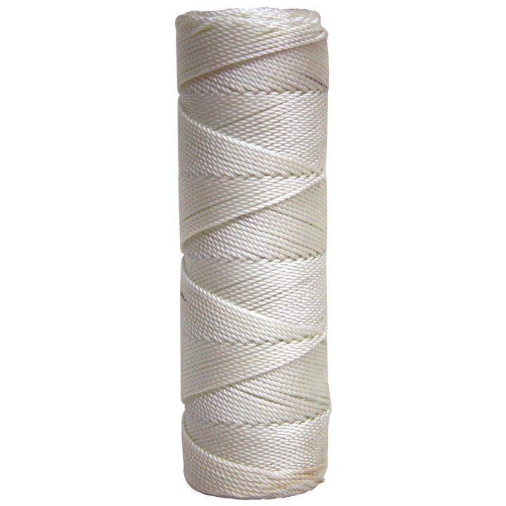 Kraft Tool Co Twisted Nylon Masons Line White 500 Ft