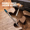 Spyder Single & Double-Sided Jig Saw Blade Set, 5 Pieces, small image number 2