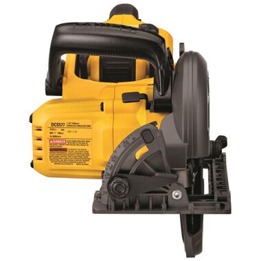 DEWALT FLEXVOLT 60V MAX 7-1/4 Worm Drive Style Saw (9.0Ah Battery) Kit, large image number 2
