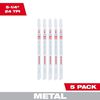 Milwaukee 5-1/4 in. 24 TPI Bi-Metal Jig Saw Blade 5PK, small image number 1