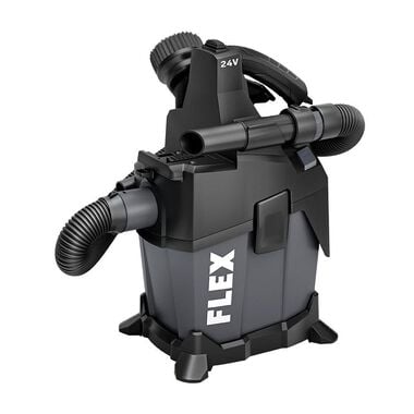 FLEX 24V 1.6 Gallon WET/DRY Vacuum (Bare Tool)