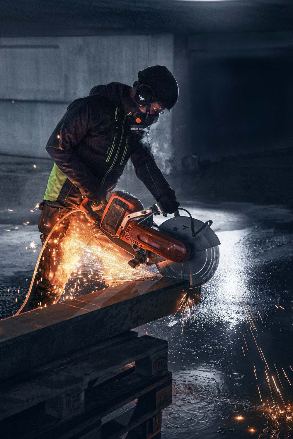 Husqvarna Construction K 1 PACE Battery Powered Power Cutter Body Only (Bare Tool) Reconditioned, large image number 5