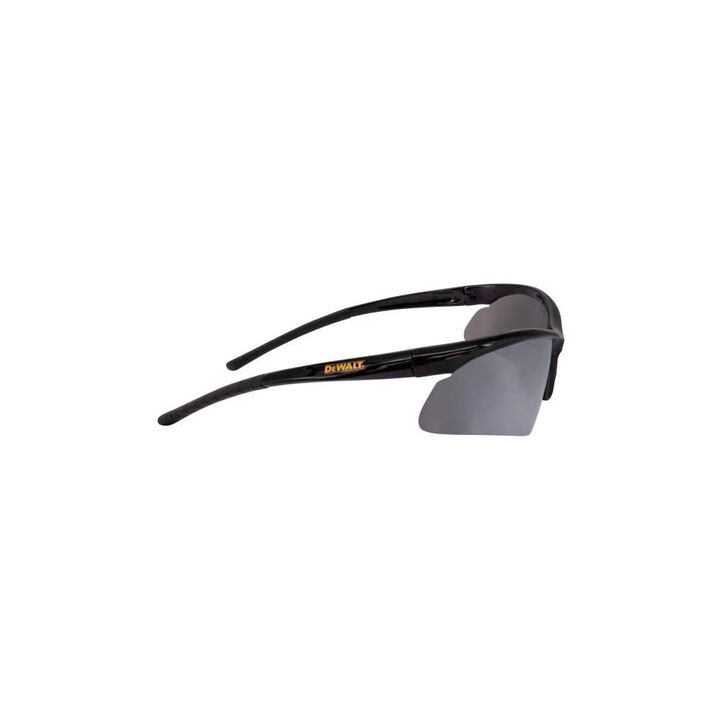 DEWALT Protective Eyewear, Silver Mirror Lens, Black Polycarbonate Frame, large image number 4