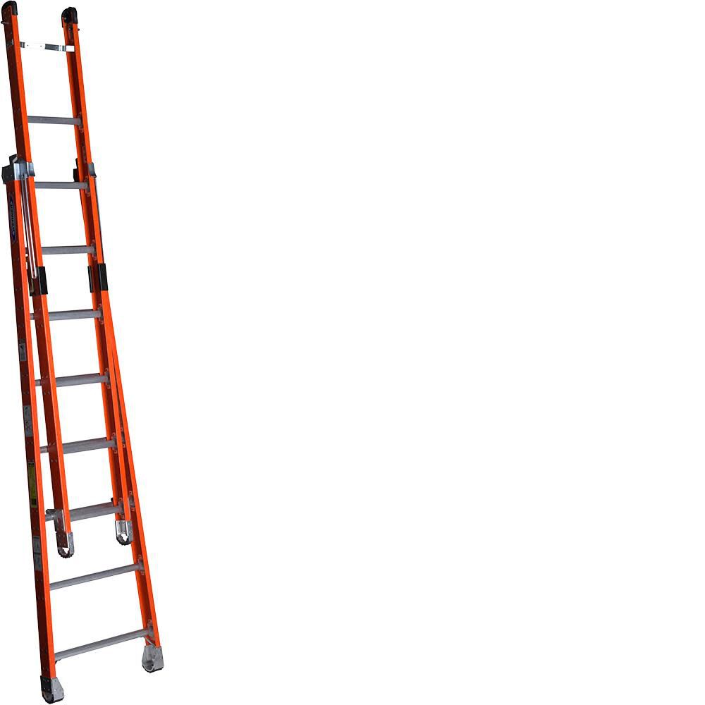 Werner 16 Ft. Type IAA Fiberglass Combination Ladder – 7808
