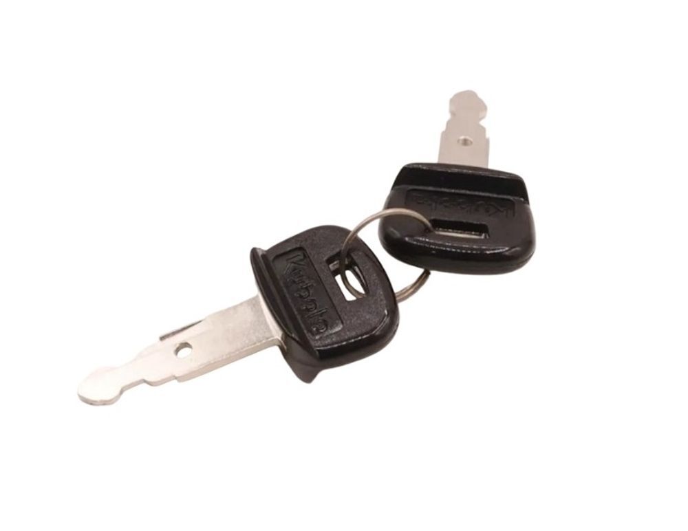 Kubota Parts Construction Equipment Key for K/KX Series Excavator, 2 Pieces, large image number 2